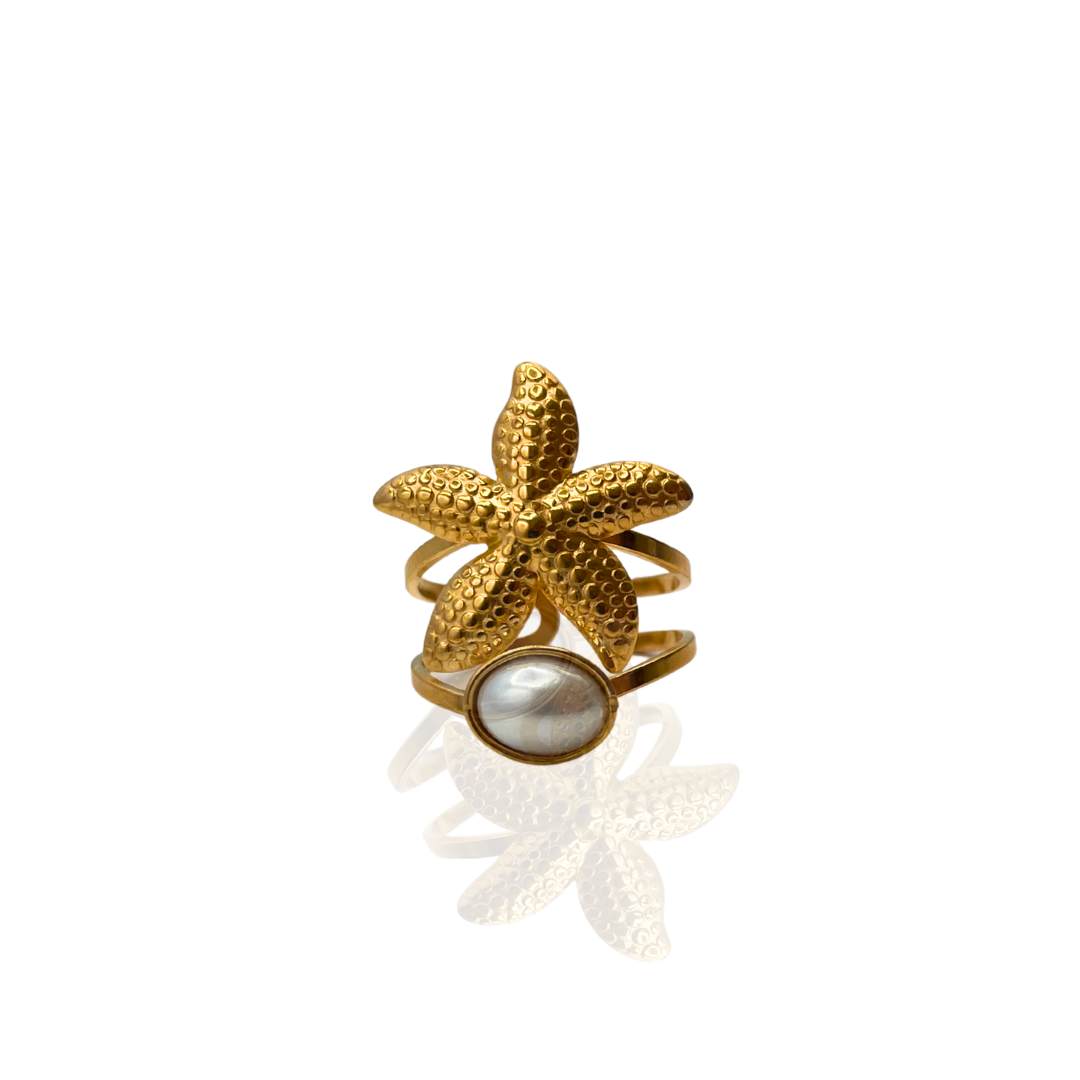 Anello Goccia Marina