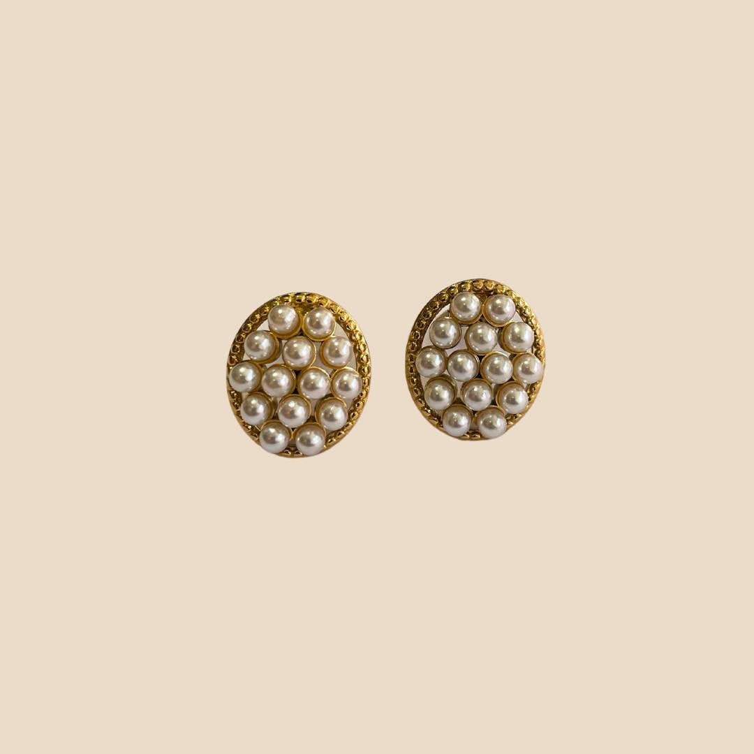Orecchini clips Perle