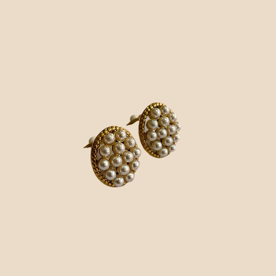 Orecchini clips Perle