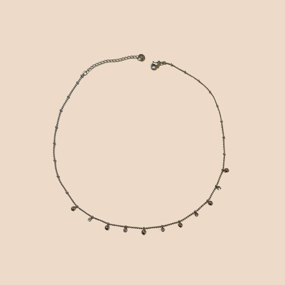 Collana Sfere e Strass