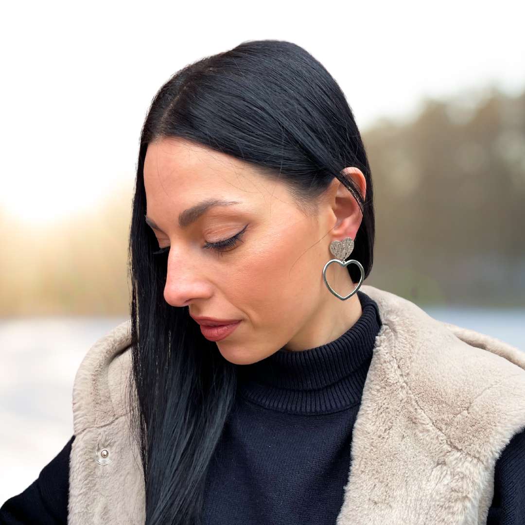 Orecchini doppio Cuore