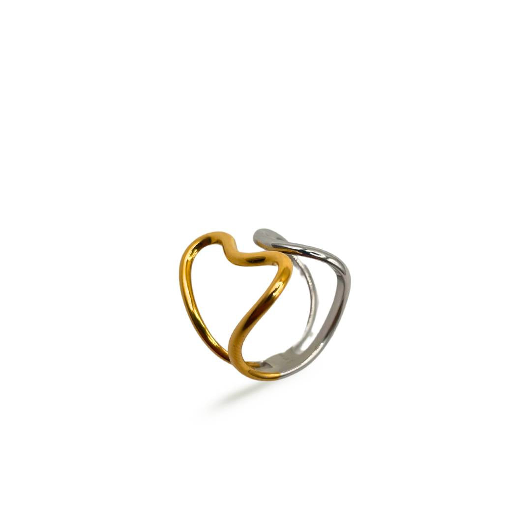 Anello Bicolore