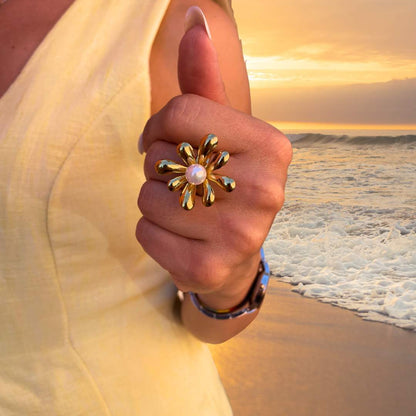 Anello Perla di Mare