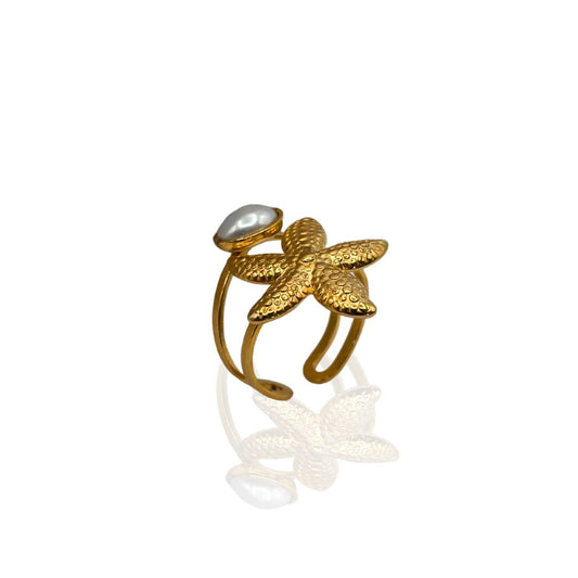 Anello Goccia Marina