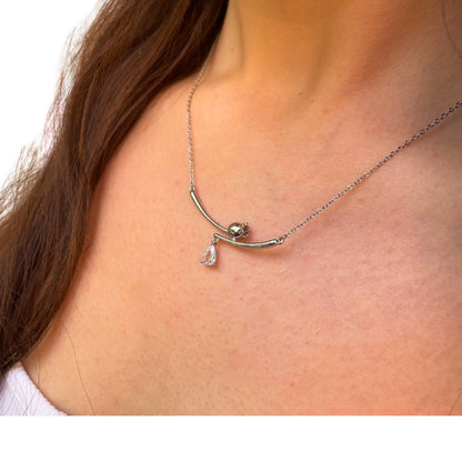 Collana con Charm in vetro