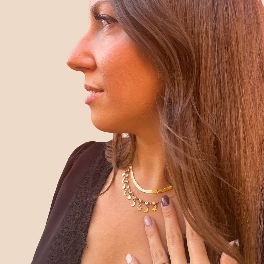 Collana Stella e Luna