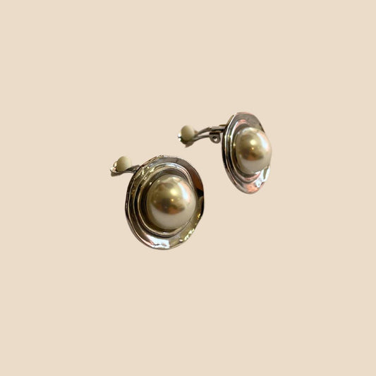 Orecchini clips Perla