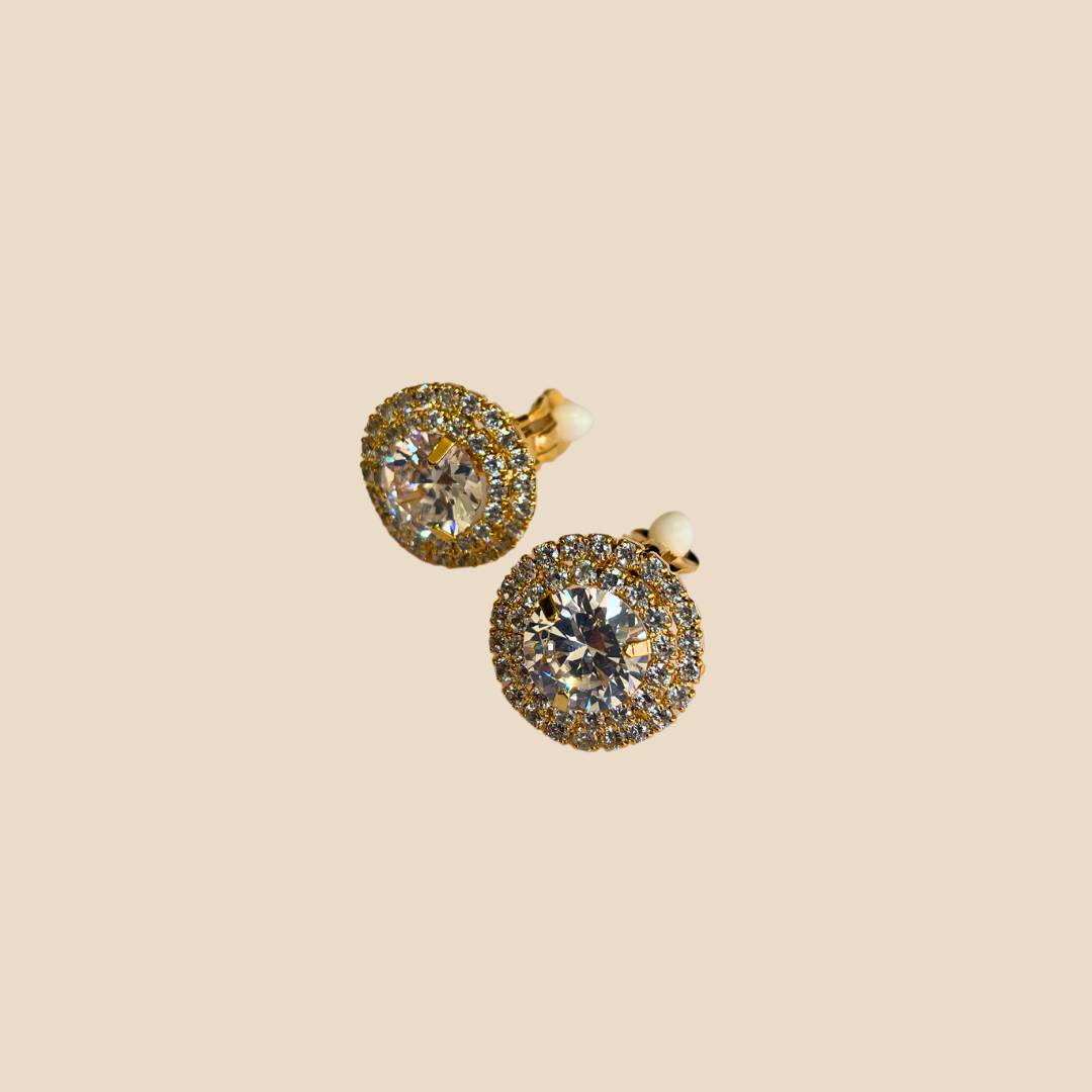 Orecchini clips Gemma Strass