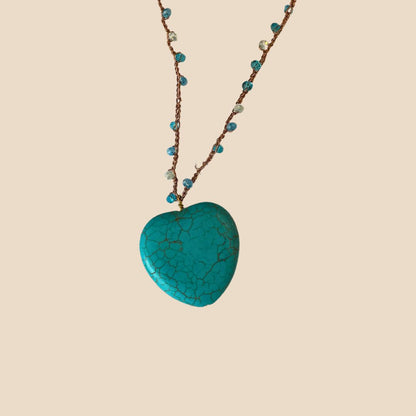 Collana Cristalli e Cuore