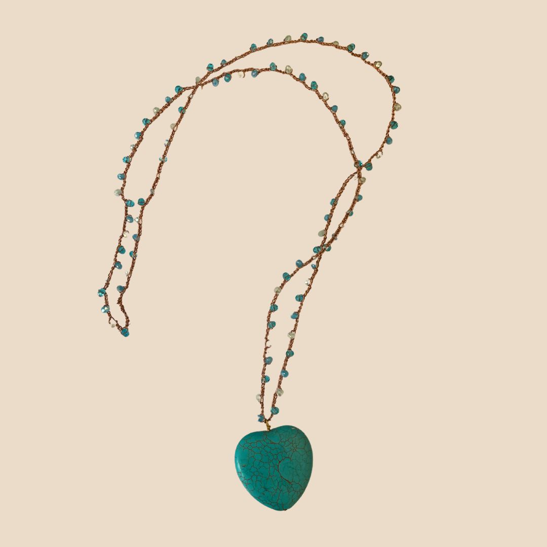 Collana Cristalli e Cuore