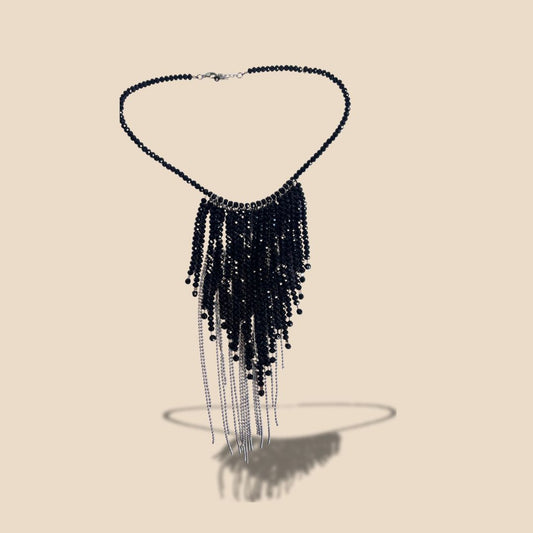Collana pioggia di Cristalli